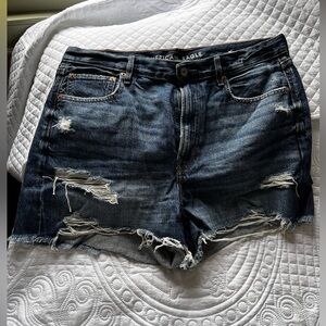 American Eagle Distressed Jean Shorts